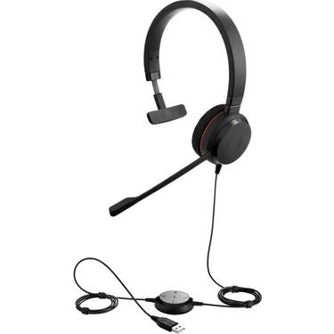 Jabra Kulaklık Evolve 20 Mono USB