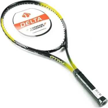 Delta Fallo 27 İnç Yetişkin Tenis Raketi 225 gr Siyah Renk Deluxe Çantasıyla
