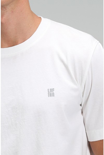 Lufian Sarder Erkek Basic T-Shirt
