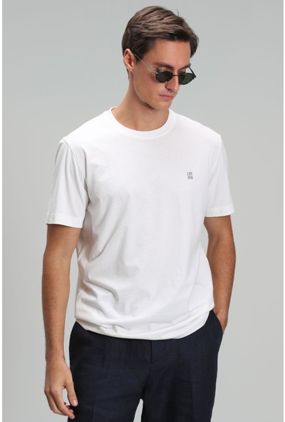 Lufian Sarder Erkek Basic T-Shirt
