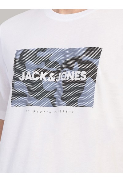 Jack & Jones Kamuflaj Logo Baskili Tisört- Expected
