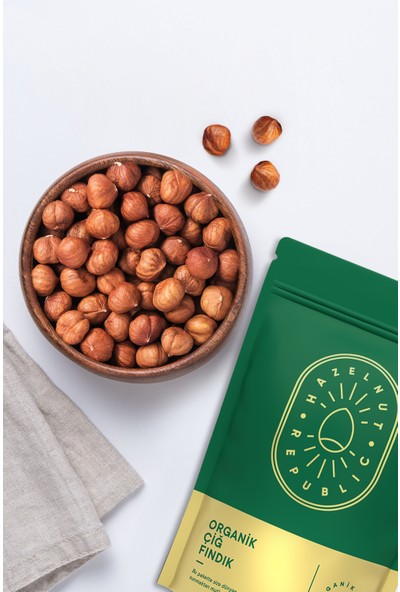 Hazelnut Republic Organik Çiğ Fındık 180 gr
