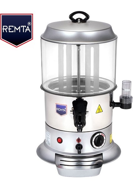 Remta Sıcak Çikolata Makinesi 5 Lt Silver Salep Pişirme Makinesi