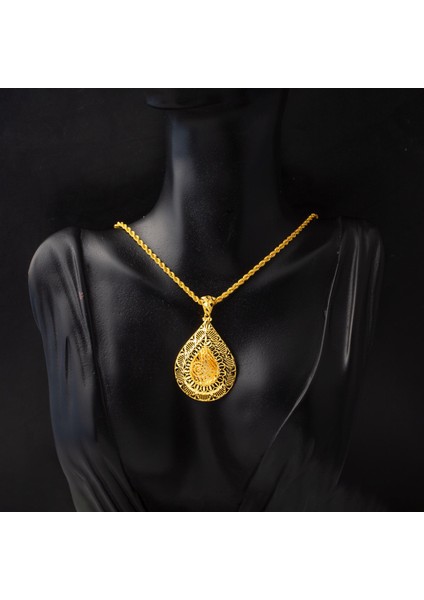 Damla Tuğra Taşsız Altın Kolye fiyatları