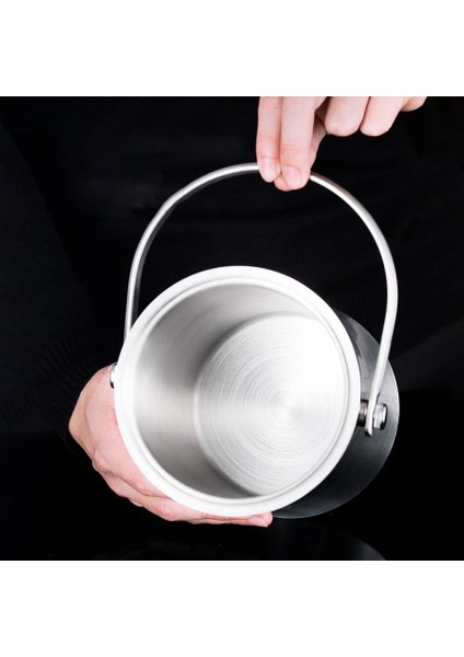 Çelik Çift Cidarlı 2 Lt Maşalı Buz Kovası Kapaklı Buzluk CIN422 fırsatları