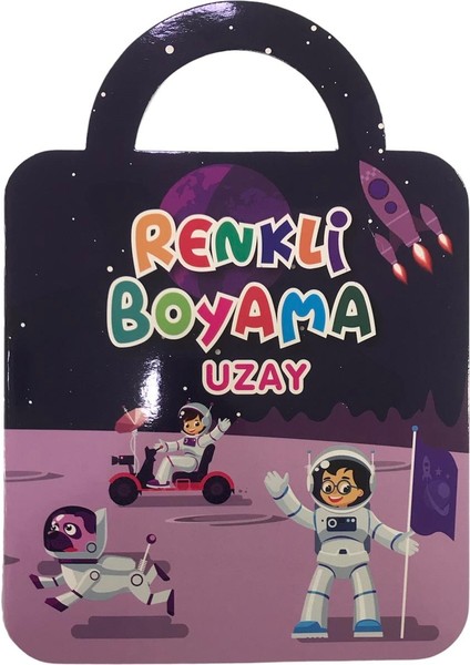 Renkli Boyama - Uzay