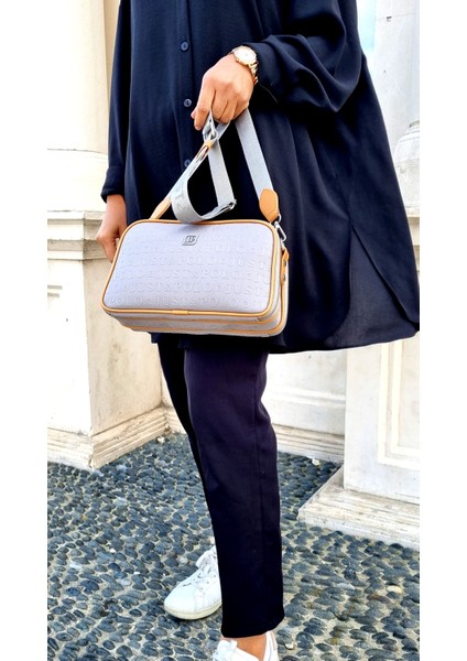 Kadın 5 Bölmeli Omuz ve Çapraz Çantası modelleri