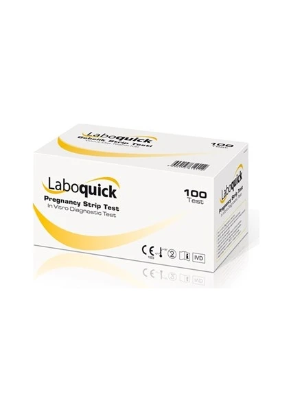 Gebelik Testi (Hcg) Strip Laboquick 100'LÜK