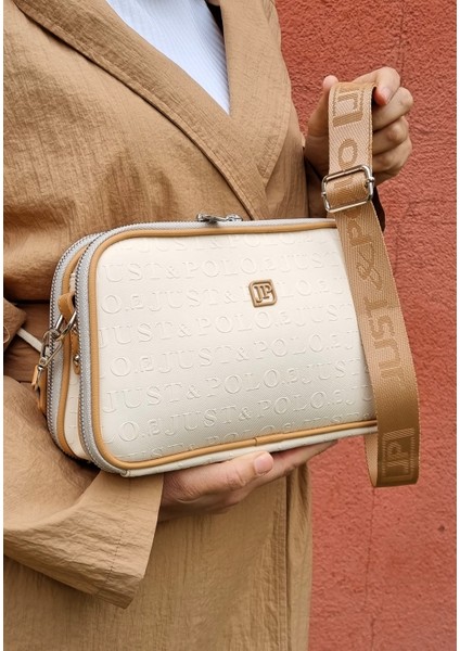 Kadın 5 Bölmeli Omuz ve Çapraz Çantası