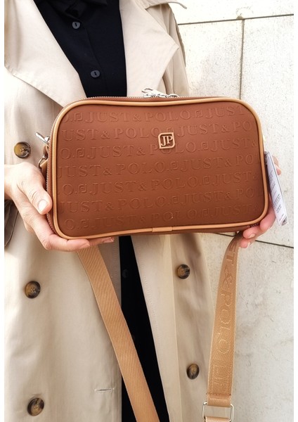 Kadın 5 Bölmeli Omuz ve Çapraz Çantası