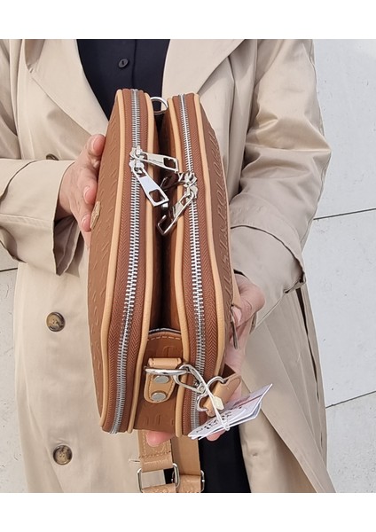 Kadın 5 Bölmeli Omuz ve Çapraz Çantası indirimleri