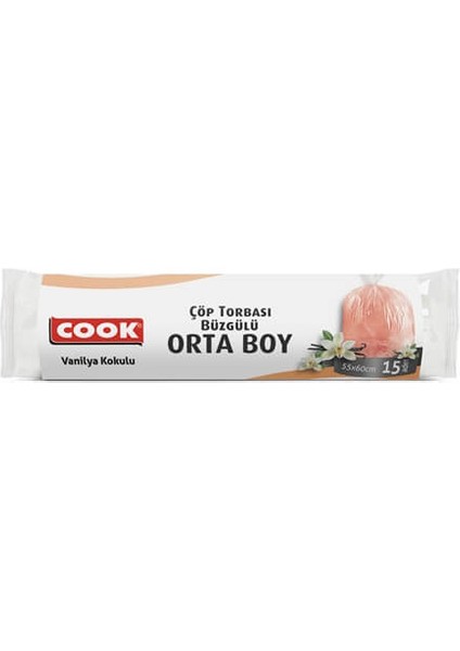 Buzg.cop Torb.orta Vanılya 15'lı