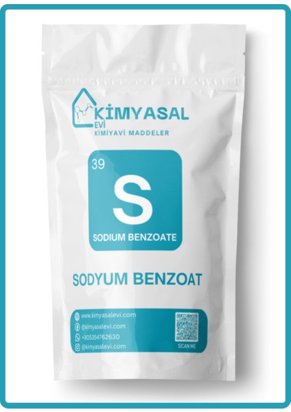 Sodyum Benzoat-Sodıum Benzoate Hammadde 500G