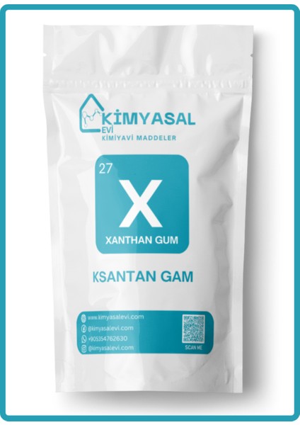 Ksantan Gam-Xanthan Gum Hammadde 100G