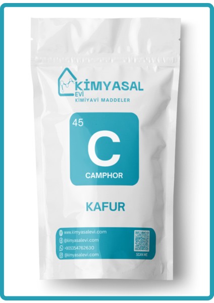 Kafur-Camphor Hammadde 500G