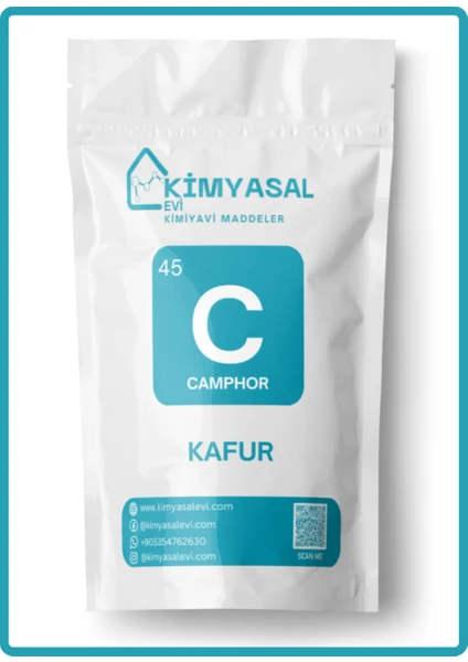 Kimyasal Evi Kafur-Camphor Hammadde 500G