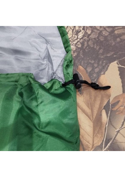 Dft Düz Başlık 190+30CM X75 Yeşil 5/15 Derece Uyku Tulumu