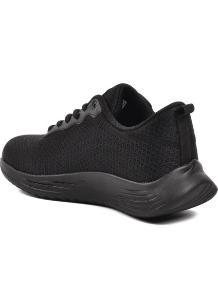 Aldan Siyah-Siyah Fileli Hava Alan Unisex Spor Ayakkabı fırsatları