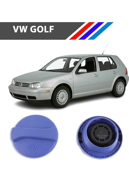 -Vw Golf Iv Radyatör Yedek Su Depo Kapağı Yan Sanayi 1999 - 2005 1J0121321A