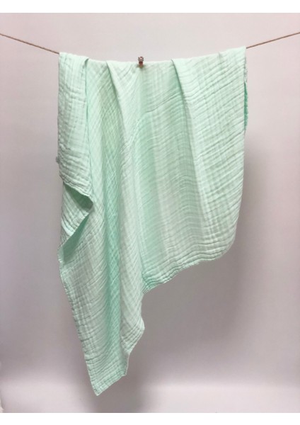 Altı Kat Müslin Bebek Battaniyesi Örtüsü - Puset Örtüsü %100 Pamuk Battaniye