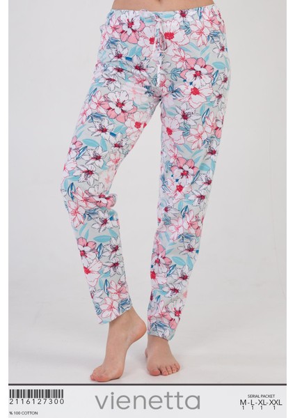 Pamuklu Kadın Tek Alt Pijama