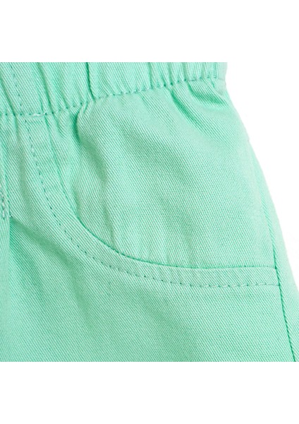 HelloBaby Basic Kız Bebek Gabardin Dokuma Pantolon Kız Bebek