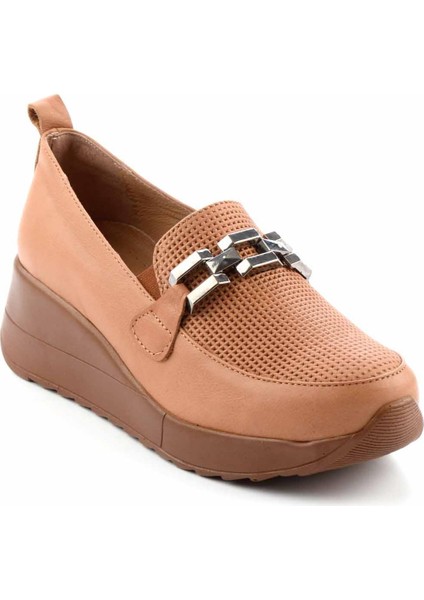 Taba Leather Kadın Dolgu Topuklu Ayakkabı K01586371403 modelleri