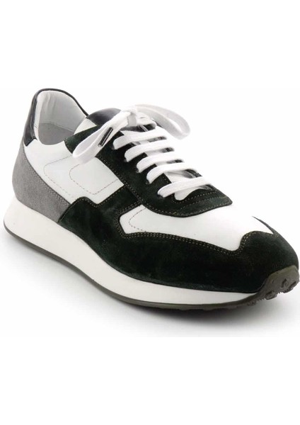 Yeşil Süet Leather Erkek Sneaker E01901622602