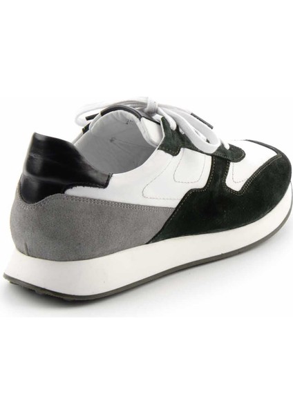 Yeşil Süet Leather Erkek Sneaker E01901622602