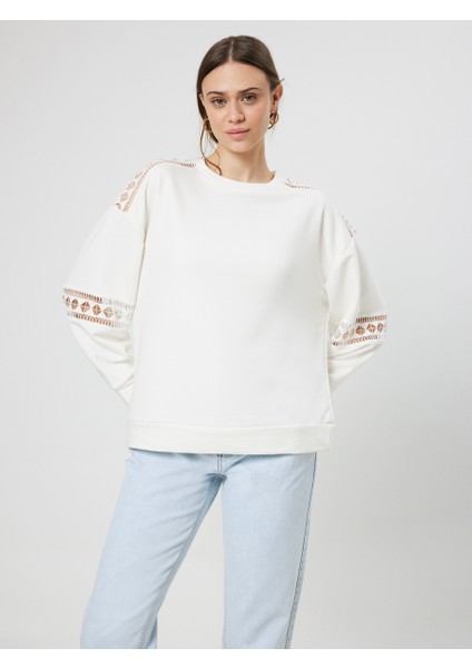 Loose Fit Bayan Sweatshirt