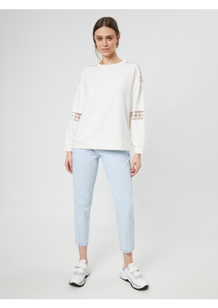 Loose Fit Bayan Sweatshirt