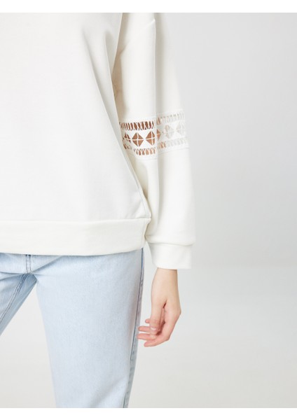 Loose Fit Bayan Sweatshirt