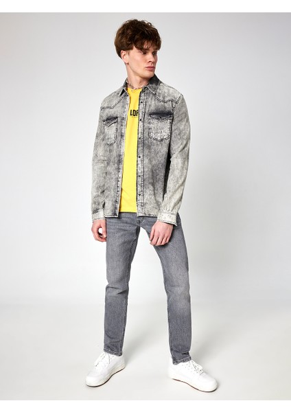 Slim Fit Erkek Gömlek U.kol10