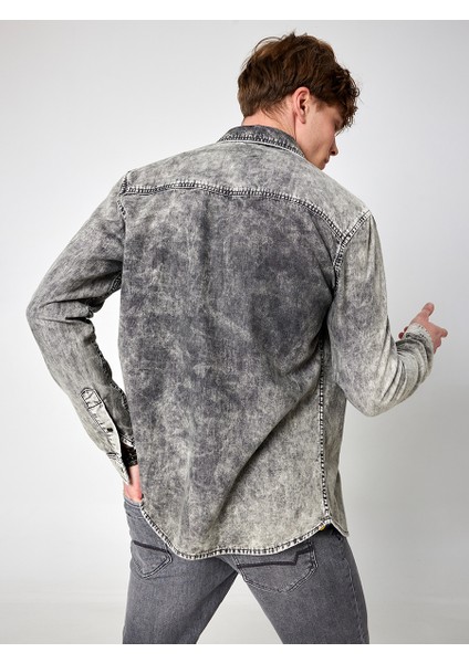 Slim Fit Erkek Gömlek U.kol10