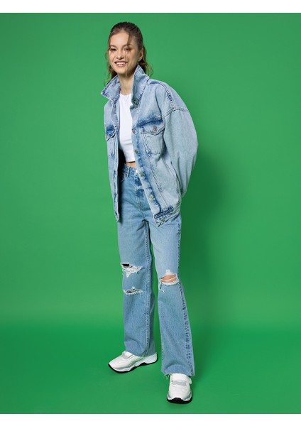 Long Wide Leg Regular Fit Bayan Pantolon fiyatları