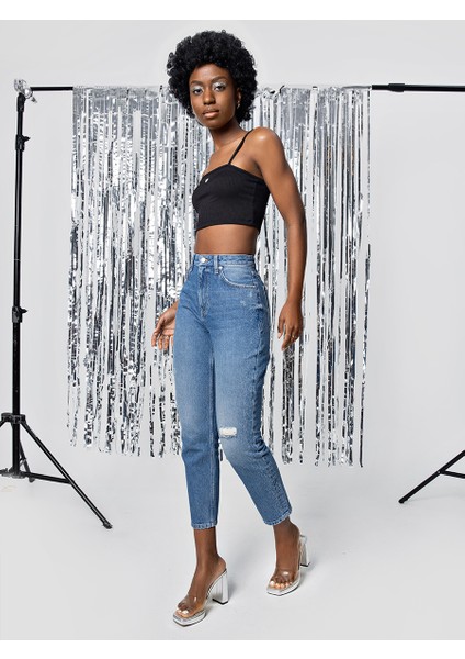 Mom Regular Fit Bayan Pantolon