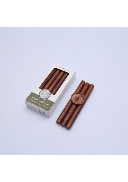 Mühür Mumu Çubuk 11MMX120MM 10 Lu Paket Model: 515 Bronz modelleri