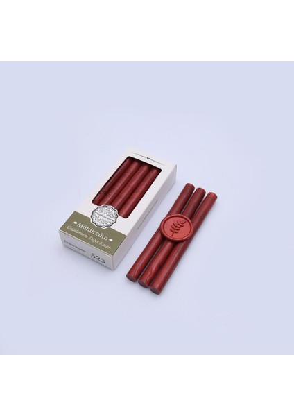 Mühür Mumu Çubuk 11MMX120MM 10 Lu Paket Model: 523 Kızıl Bakır modelleri