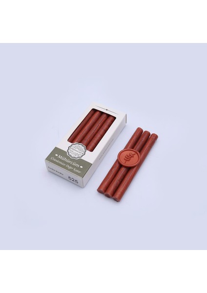 Mühür Mumu Çubuk 11MMX120MM 10 Lu Paket Model: 525 Bakır Mercan modelleri