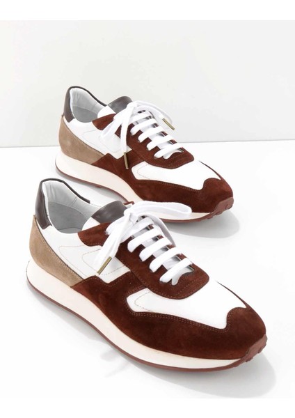 Kiremit Süet Leather Erkek Sneaker E01901622602