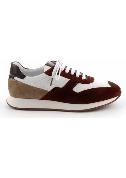 Kiremit Süet Leather Erkek Sneaker E01901622602