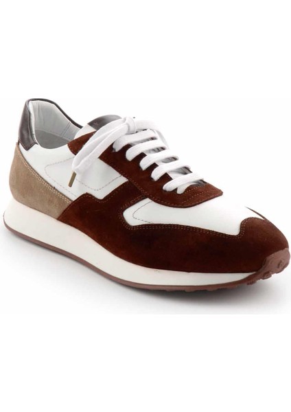 Kiremit Süet Leather Erkek Sneaker E01901622602