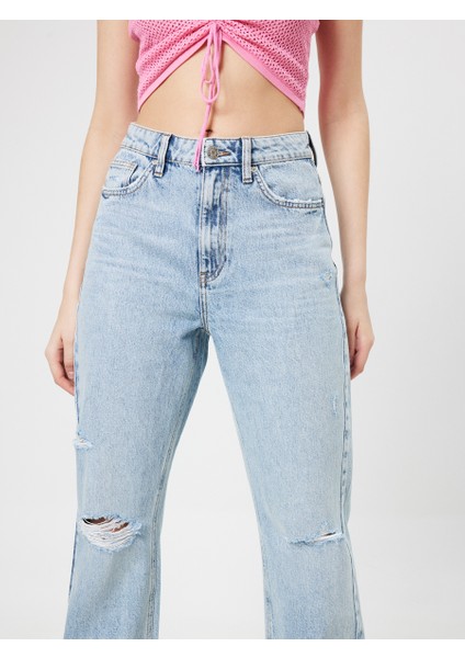 Long Wide Leg Regular Fit Bayan Pantolon