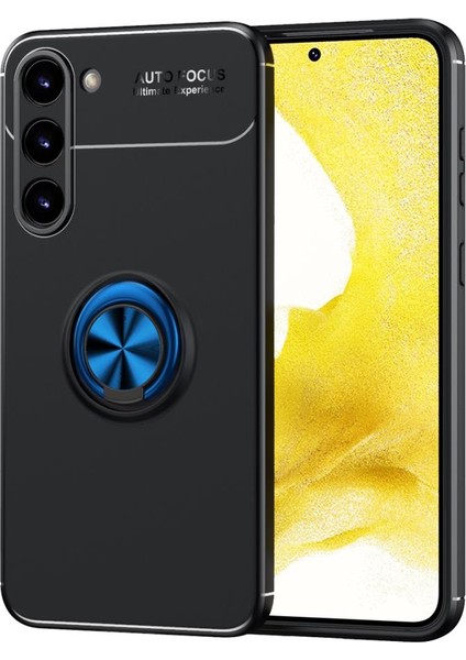 Samsung Galaxy S23 Kılıf Yüzüklü Magnetli Ravel Case Kapak