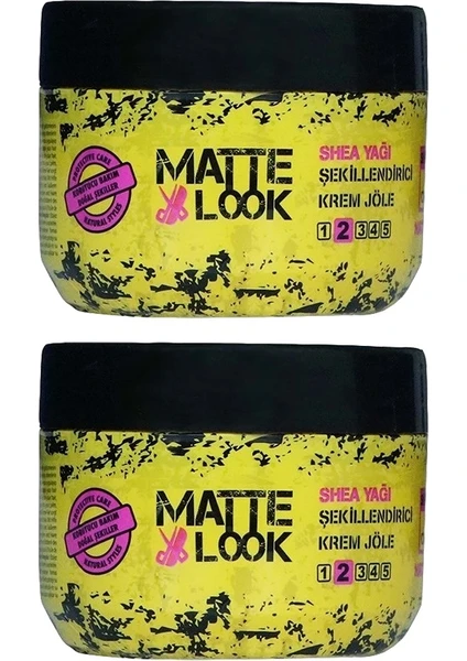 Matte Look Jöle Shea Yağı 300 ml x 2 Adet