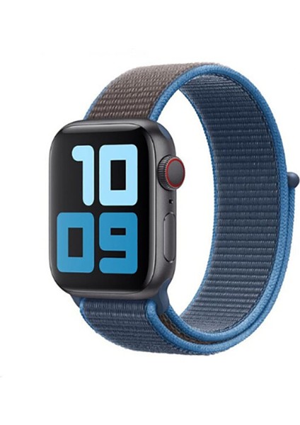 Apple Watch Uyumlu Se 2022 40MM Hasır Tasarım Kordon Kayış - Ky5