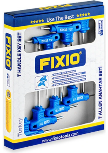 FR7106 6 Parça Torx T Allen Takımı/seti