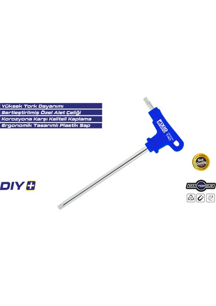 FR7106 6 Parça Torx T Allen Takımı/seti