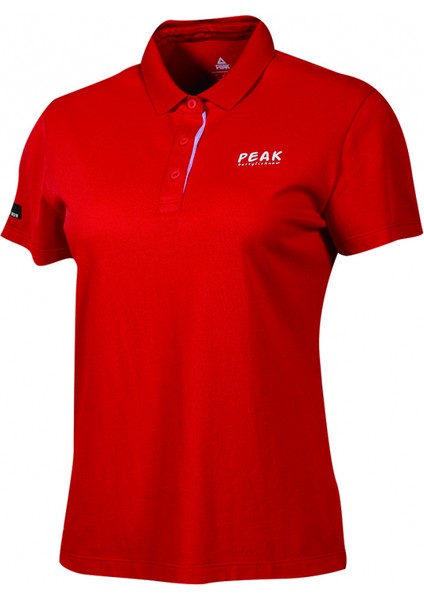 Polo T-Shirt Kadın Siyah Polo Yaka Düz Renk Nefes Alabilen Rahat Kısa Kollu Günlük Spor Tişört