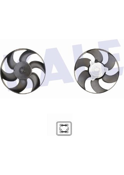 Fan Motoru Xantia Xsara Peugeot 306 1253.74 420000 Klima 320MM.